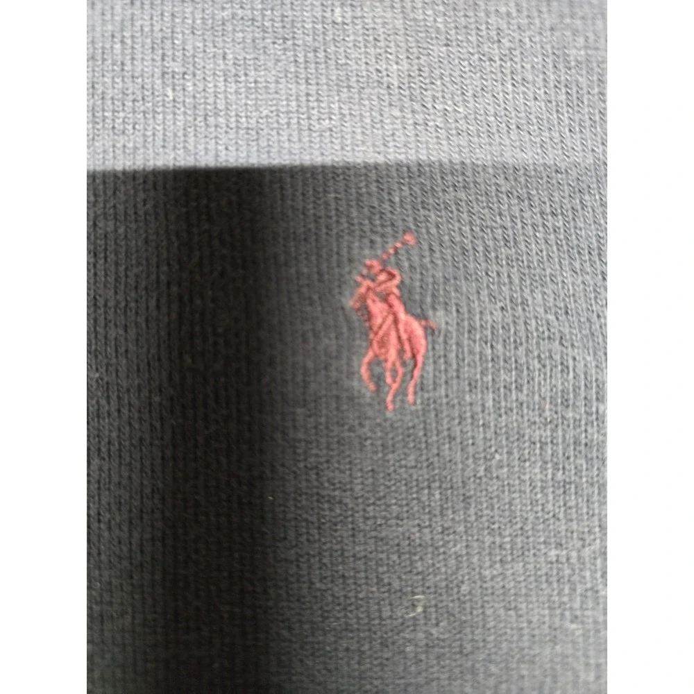 Polo Ralph Lauren Estate Rib Quarter Zip Pullover Sweater Mens XL Navy‎ Blue